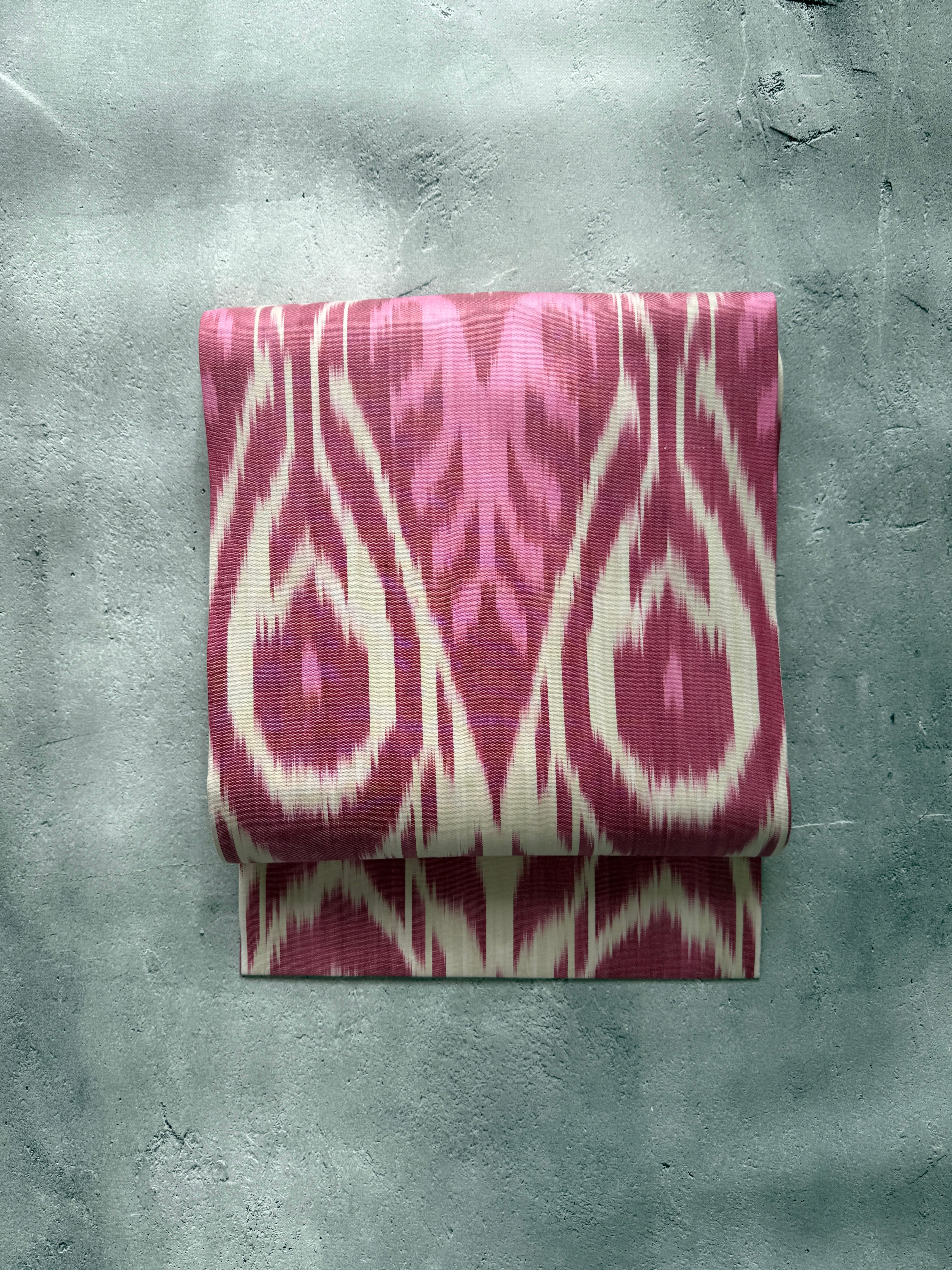 イカット名古屋帯イカットジェパラ